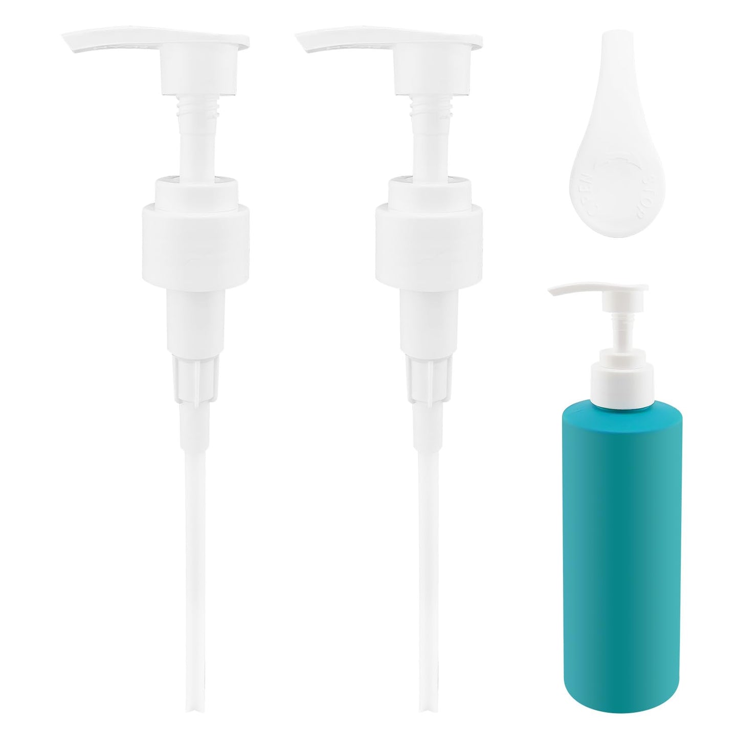 2PCS Pump Head Compatible With 8.5 FL OZ MOROCCANOIL Shampoo & Conditioner