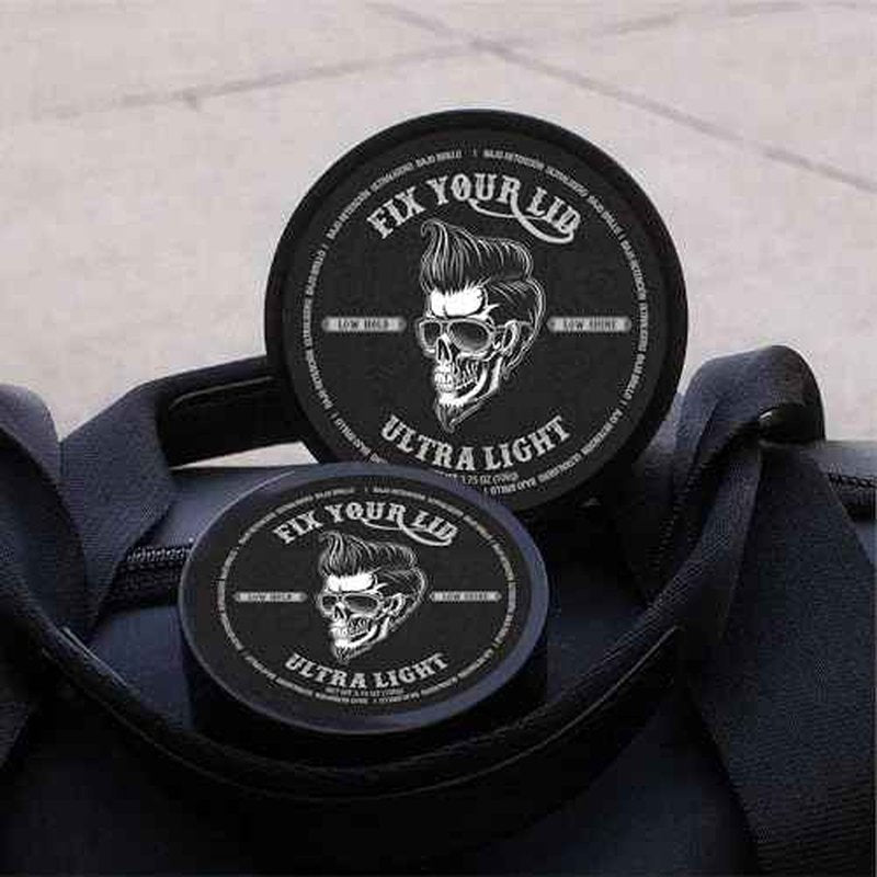 Fix Your Lid Ultra Light Pomade for Men - Water-Based Pomade with Low Hold and Low Shine - Match All Men¡¯s Hair Types & Styles - Easy to Wash Out - 3.75 oz
