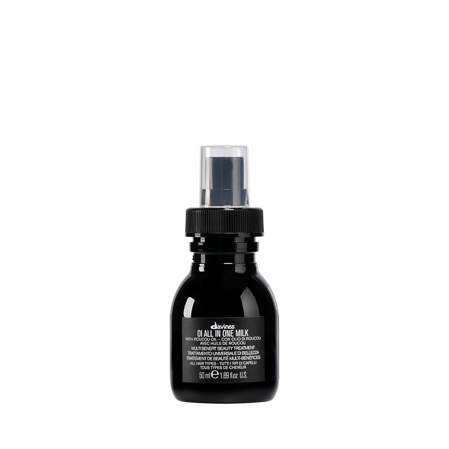 Davines OI All In One Milk - Multi-Function Leave-In Conditioner Spray | Detangles, Controls Frizz, Heat Protectant