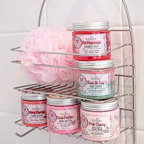 Bella & Bear Very Cherry Hand Scrub, No Harmful Chemicals, Cruelty-Free, Vegan-Friendly Exfoliating, 6.7oz