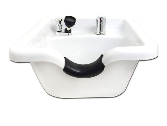 Shampoo Bowl White ABS Plastic Salon and Spa Hair Sink Beauty Salon Equipment ASSE/UPC/CSA Compliant Fixtures TLC-W11