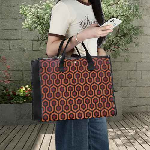 BWWKTOP Overlook Hotel Cosmetic Makeup Bag Horror Movie Inspired Gifts Overlook Hotel Travel Zipper Pouch Bag (Shinibag BL BG)