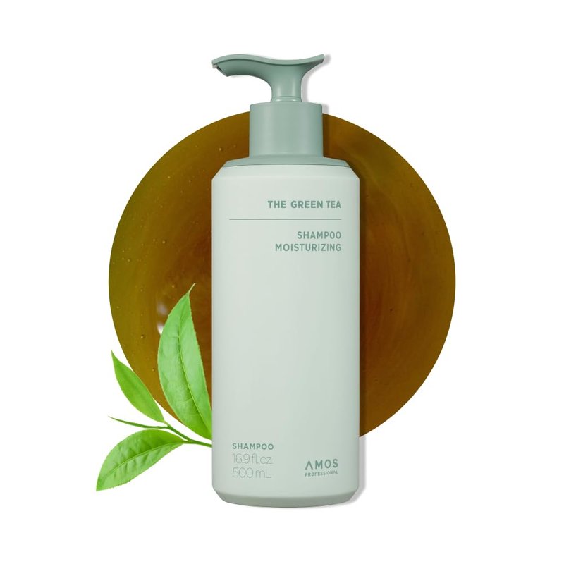Green Tea Shampoo for Thinning Hair - Moisturizing Formula for Dry Scalp | 16.9 fl. oz.