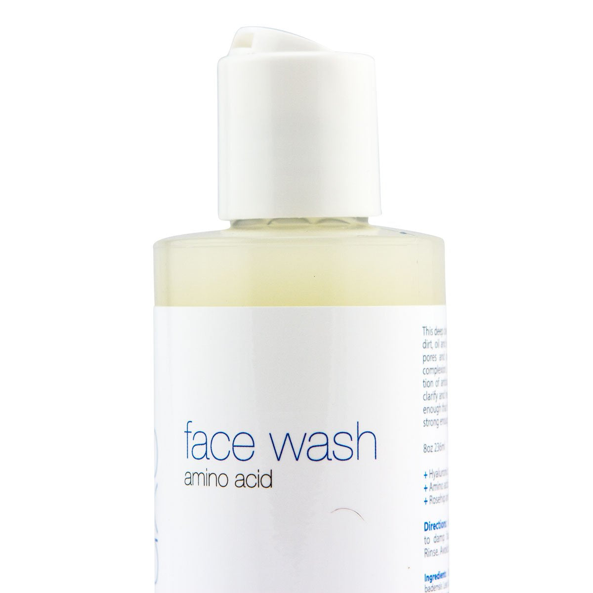 Hyaluronic Acid Face Wash with Vitamin C - Anti-Aging Daily Cleanser for All Skin Types | 8oz
