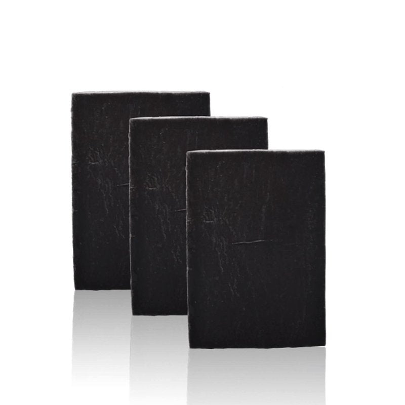 Brickell Men's Purifying Charcoal Soap Bar for Men, Exfoliating Bar Soap Handmade with Activated Charcoal, Coconut Oil, and Tea Tree Oil, Peppermint Scented, 5 Ounce Bar (3 Pack)