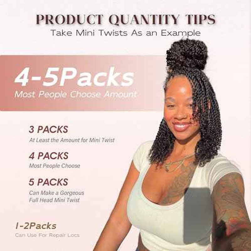 Afro Kinkys Bulk Human Hair, 16 Inch 50G/Pack Soft 4C Afro Kinky-Curly Human Hair Bulk for Twist Dreadlocks Extensions Repair Locs Natural Black 1 Pack (1B, 16 inch)