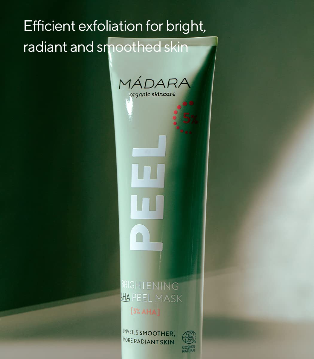 MÁDARA Brightening 5% AHA Peel Mask 60 ml - with Fruit Acids