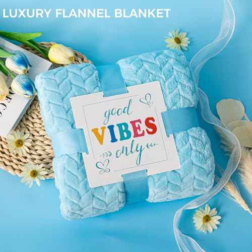 Birthday Gifts Basket for Women,Get Well Soon Thinking of You Gifts Relaxing Spa Gifts Self Care Package Box w/ Luxury Blanket,Unique Mothers Day Gifts for Mom Her Best Friend Sister Wife Grandma