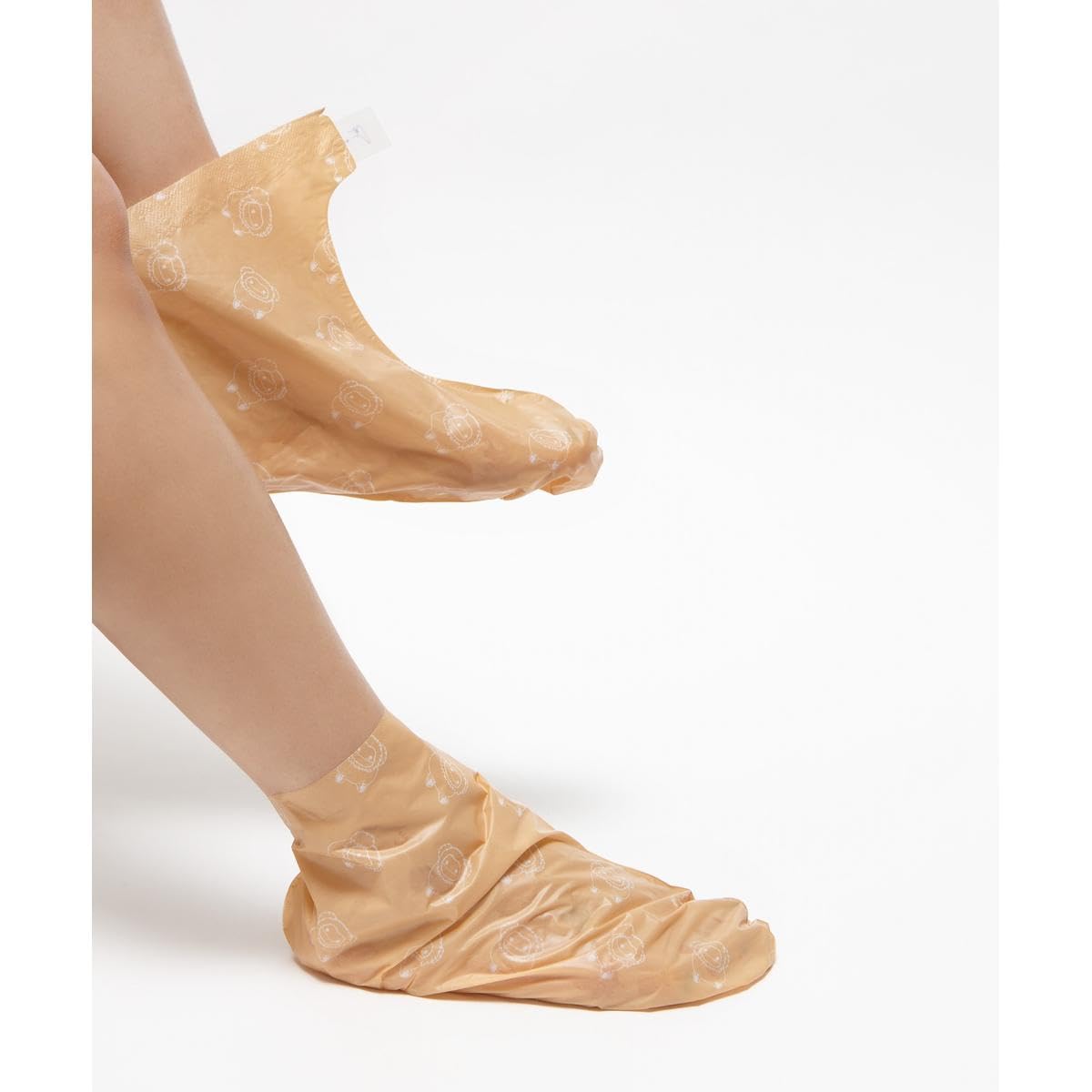 TONYMOLY Shea Butter Foot Mask Set of 3 - Hydrating Pedi Treatment for Dry, Cracked Heels | Nourishing Self-Care Gift