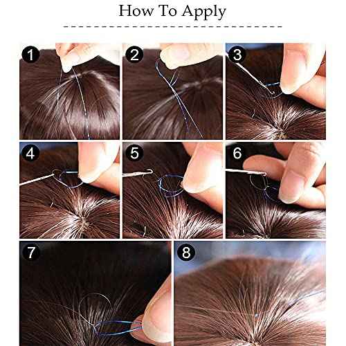 Hair Tinsel Kit, 16Color 47 Inches Glitter Heat Resistant Tinsel Hair Extensions Tensile with Hair Beads Wigs Tools & Accessories Tools Gift Set for Halloween Christmas Women Girls (16 COLOR KIT)