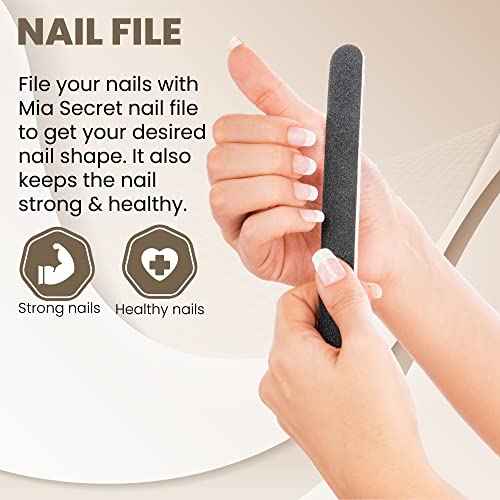 Pink & Clear Acrylic Powder Kit by Mia Secret Store