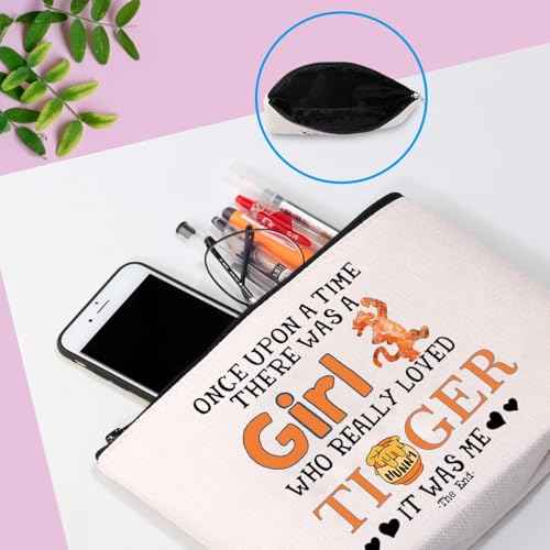 GJTIM Tiger Cartoon Character Gift There Was Who Really Loved Tiger Bag for Fans (Loved Tiger CB)