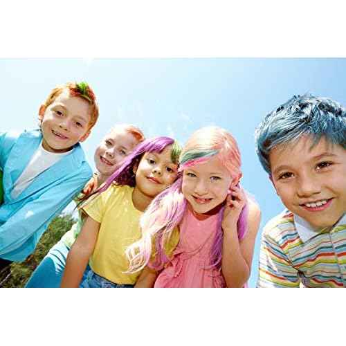 Hair Chalk 16 Color Double Pack with 6 Glitter Colors Temporary Hair Color Pens