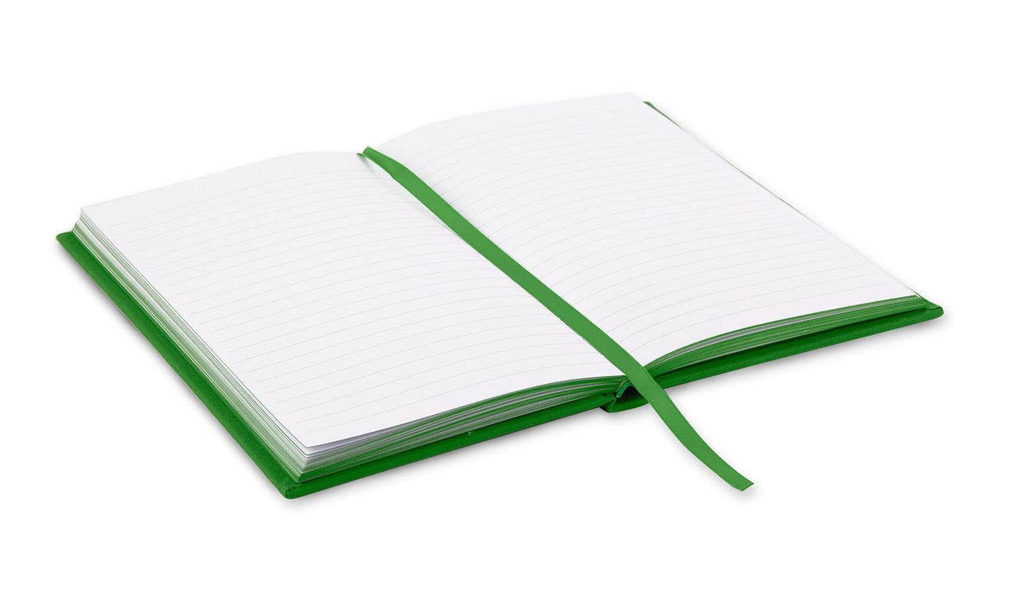 kate spade new york Take Note Large Notebook Journal, Green Cloth Hardcover Journal, Diary Includes 168 Lined Pages, Dragonfly Flight