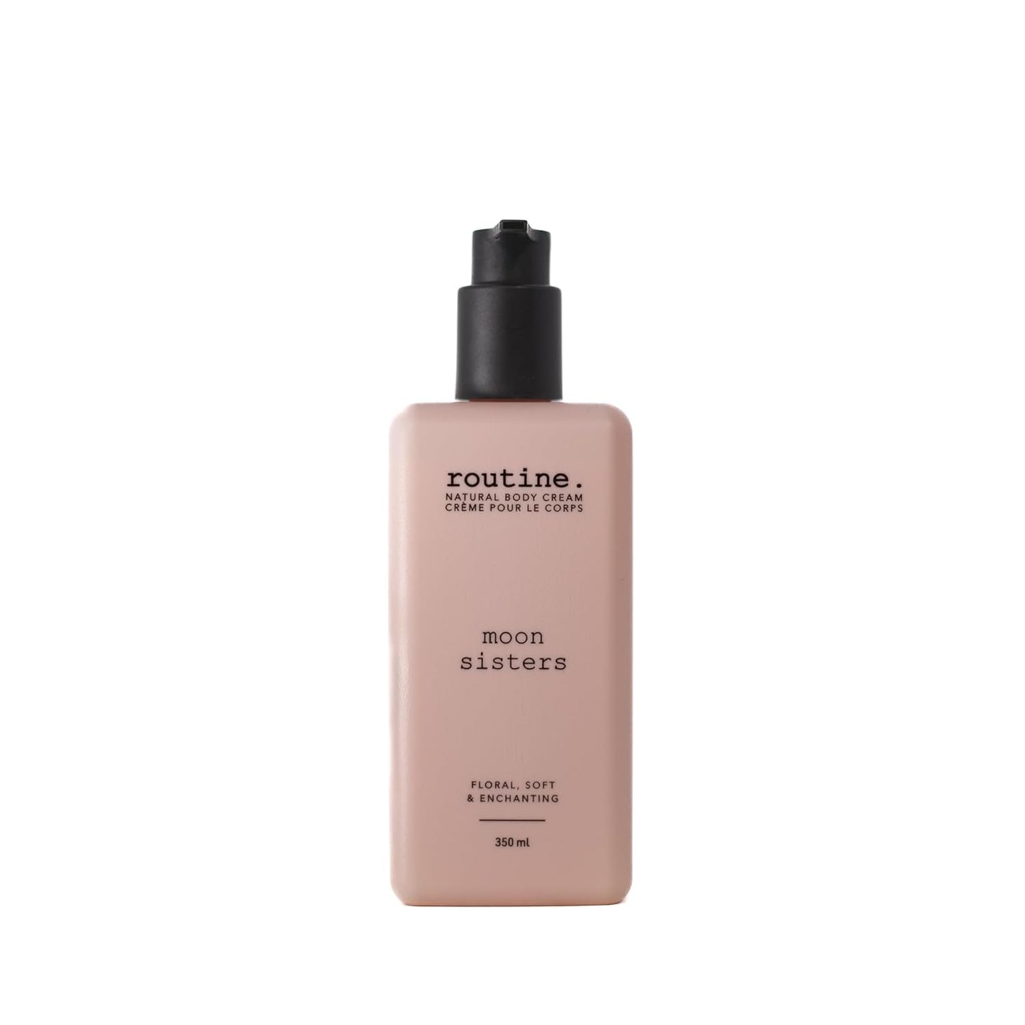 Moon Sisters Natural Body Cream - 350ml Rose, Neroli & Lavender | Vegan, Botanicals, No Synthetic Fragrance