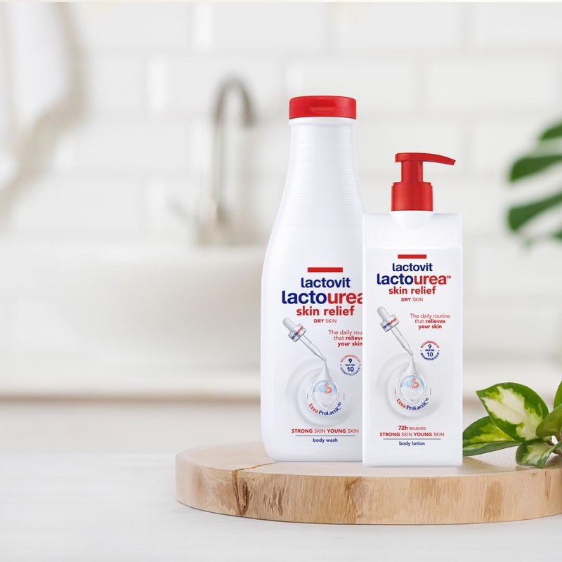 Lactovit Hydrating Body Lotion - Urea ProLactiC10 Complex for Dry Skin | Soft & Youthful Skin | 3 x 400 ml