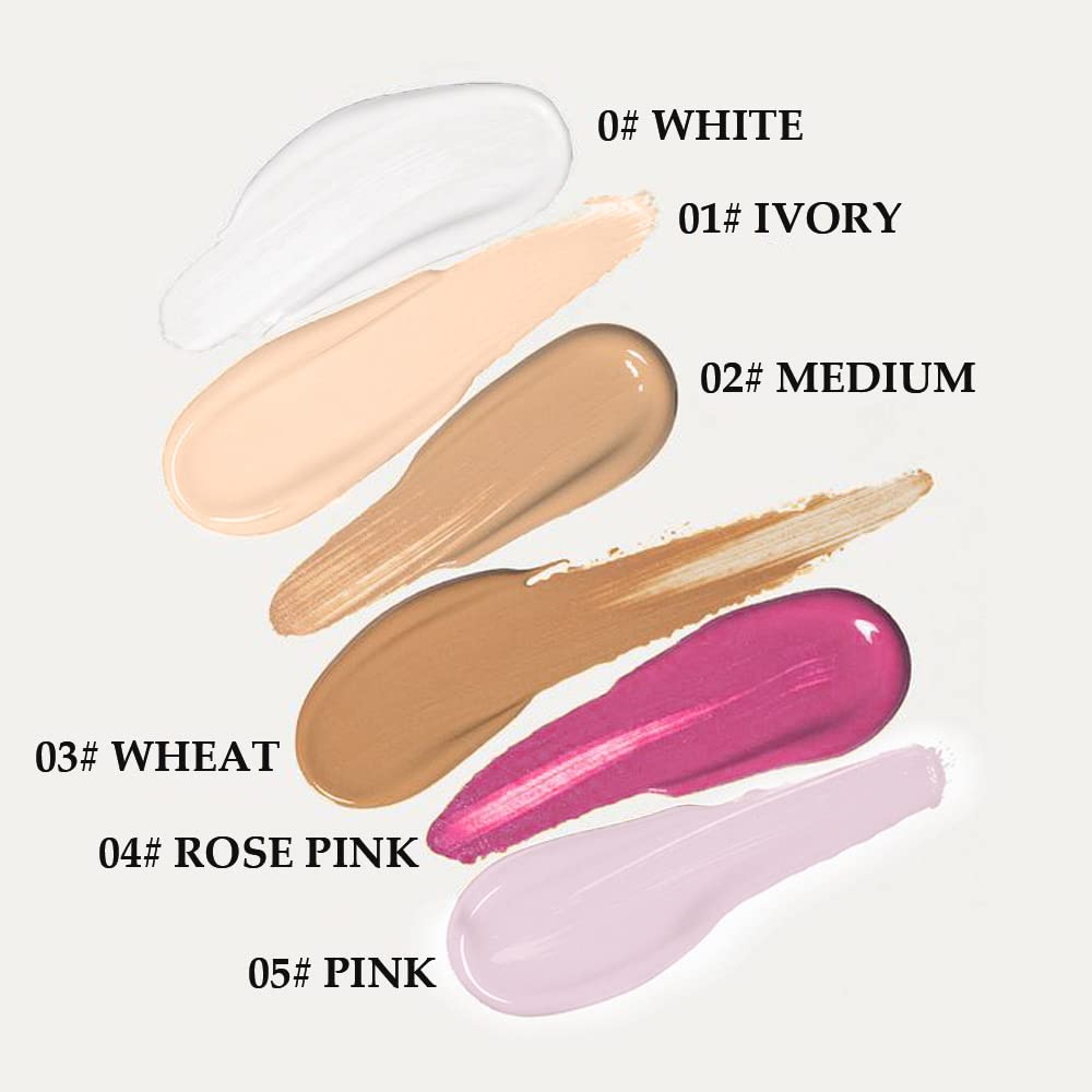 Rose Pink Eyeshadow Primer - Cream Base for Concealer & Eyeliner | 12ML