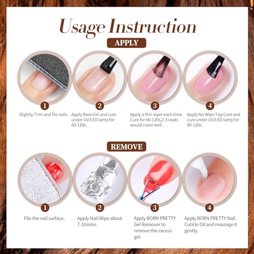 BORN PRETTY Cat Magnetic Eye Gel Nail Polish,Jelly Glass Crystal Brown Burgundy Wine Bloody Red Black Magnetic Gel Polish,Fall Winter Glitter Soak Off Nail Polish Art Salon Manicure Home Gift 7ML 6pcs