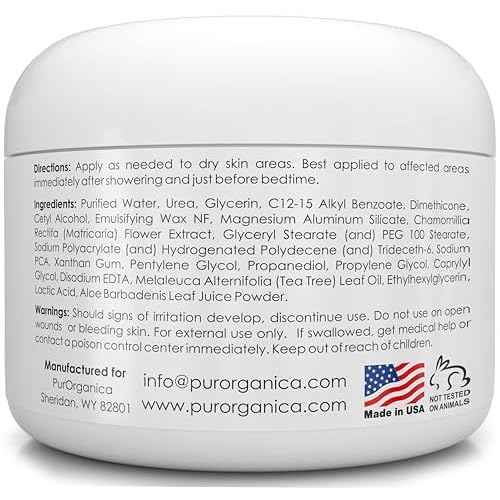 Urea 20% Healing Cream 4 oz - Best Callus Remover - Moisturizes and Rehydrates Hands, Feet and Knees to a Healthy Appearance - Soothes and Softens Thick, Cracked, Rough Dead and Dry Skin