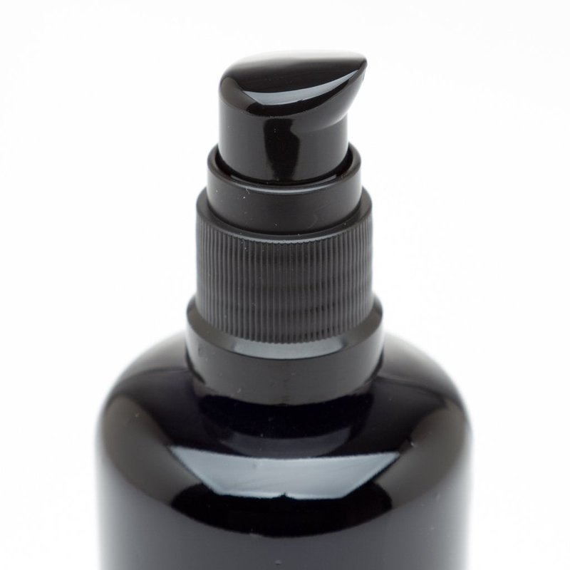 Infinity Jars 100 ML Black Ultraviolet Glass Bottles Airtight, Leak-Proof, Smell-Proof Screw-Top Containers for Essential Oils, Perfume, Lotion, Travel Storage, Reusable 7 Bottles Variety Pack