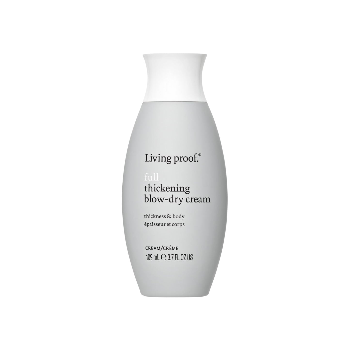 Living Proof Full Thickening Blow-Dry Cream – All-Day Fullness, Shine, Lightweight Conditioning, Heat Protection for Fine or Flat Hair