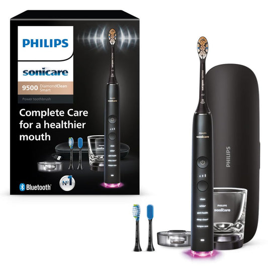 Philips Sonicare 9500 electric rechargable bluetooth diamond clean smart