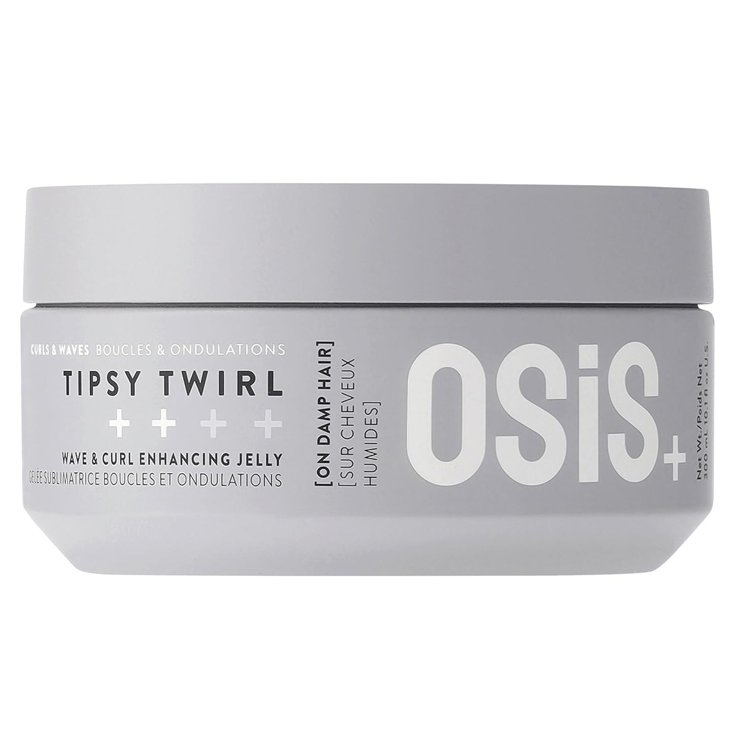 OSiS+ Tipsy Twirl Curl Cream, 10.1 Fl Oz – Medium Hold Curl Enhancer for Defined Waves, Lightweight Volume & Humidity Protection