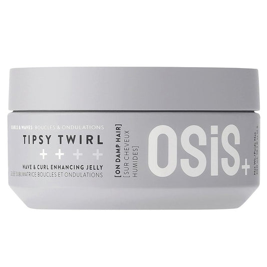 OSiS+ Tipsy Twirl Curl Cream, 10.1 Fl Oz – Medium Hold Curl Enhancer for Defined Waves, Lightweight Volume & Humidity Protection