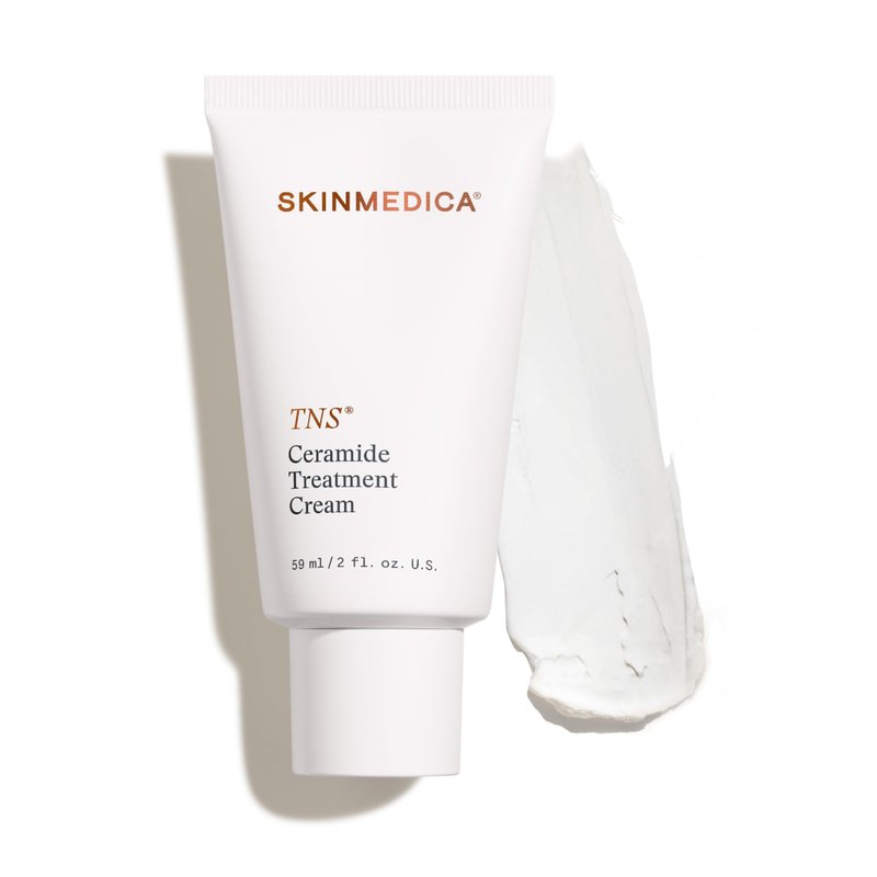 SkinMedica TNS Ceramide Treatment Facial Cream - Hydrating Facial Moisturizer with Peptides & Ceramide Technology to Help Restore Skin's Moisture Balance & Barrier (2 Oz)