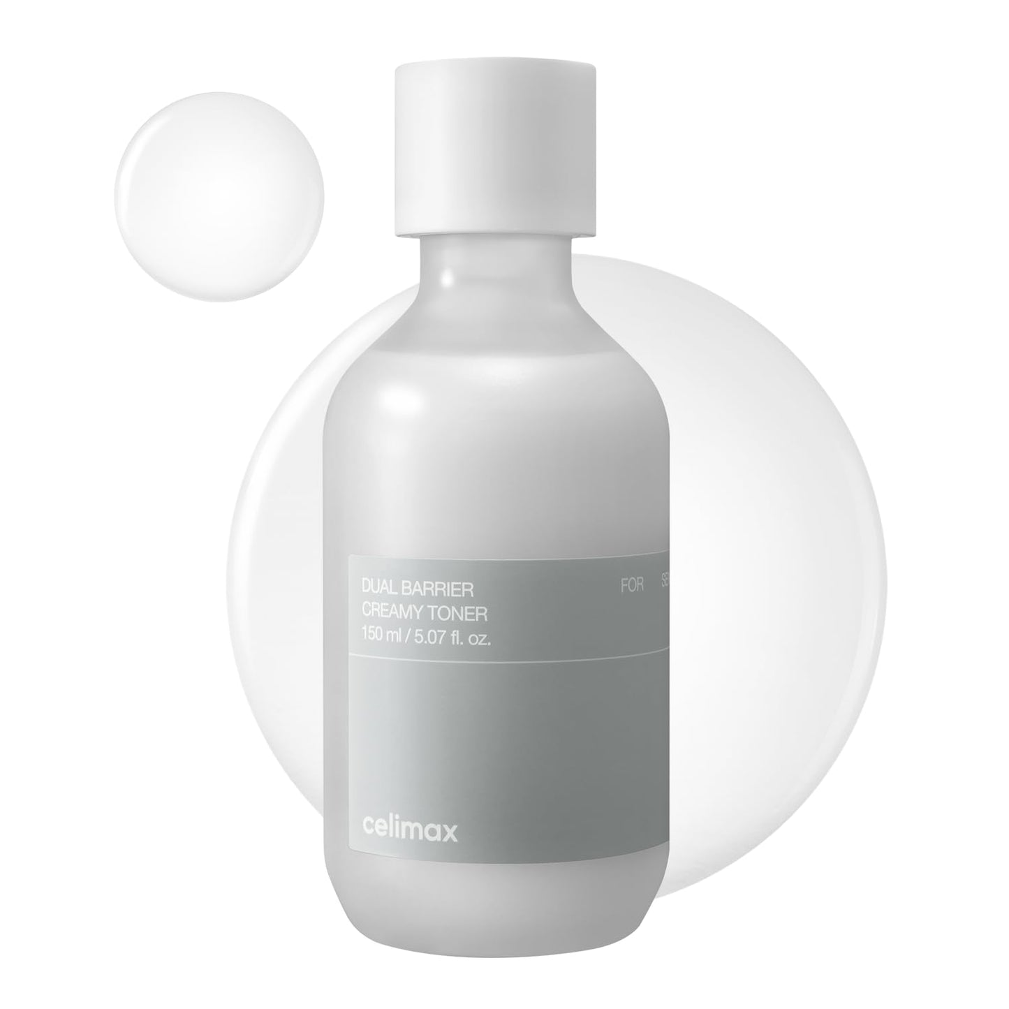 celimax Dual Barrier Creamy Toner | with Ceramides, Peptide, Oil & Alcohol Free, Facial Astringent, Long Lasting Hydration, Calming, Soothing, Non Irritating,150ml