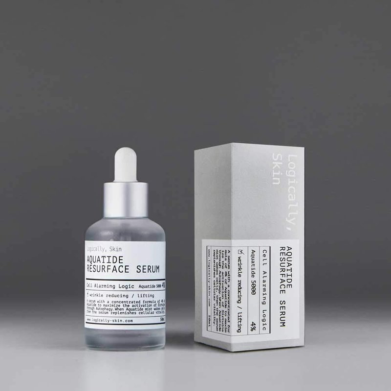 Aquatide Resurface Serum - Korean Facial Serum with Hyaluronic Acid | 50ml Hydrating Skincare