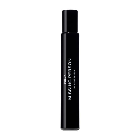 PHLUR Missing Person Fragrance Oil - Floral Musk Perfume with Bergamot, Orange & Sandalwood | Travel Size Rollerball (9.5mL)