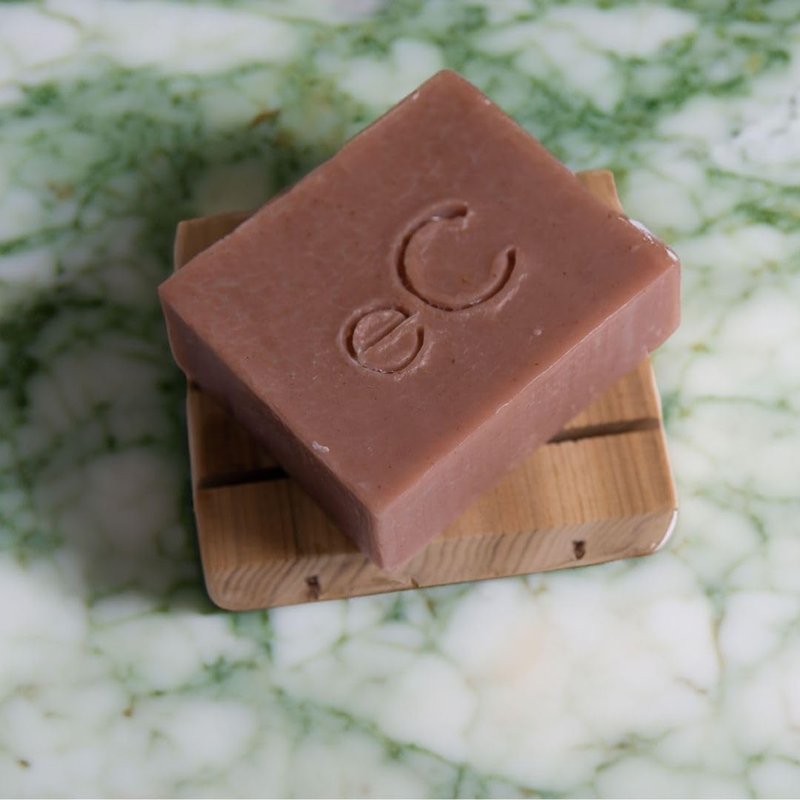 emerginC Signature Facial Bar - Naturally Formulated Soap for Face to Clean, Moisturize & Nourish Skin - Cocoa Butter, Echinacea Oil, Lavender Oil, Rose Clay & Orange (4.5 oz)