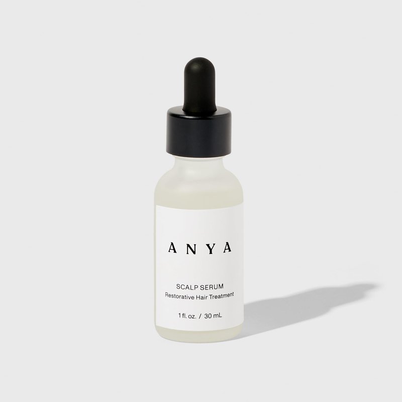 ANYA Postpartum - Scalp Serum with Biotin (1 fl oz, 30 ml), Hair Growth Serum for Fuller and Thicker hair, Helps with Postpartum Hair Loss, Follicle Stimulator, Plant-Based, Non-toxic, Vegan