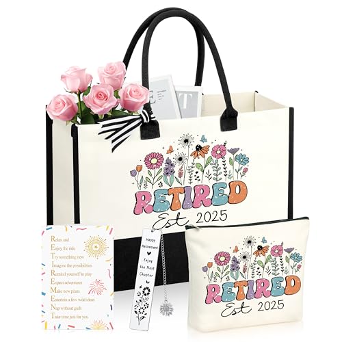 Retirement Gift for Woman, 2025 Cool Retired Gifts for Teacher Nurse Boss Coworker Best Friend, Unique Retirement Gifts for Women, Retired Gift Ideas Christmas Gifts