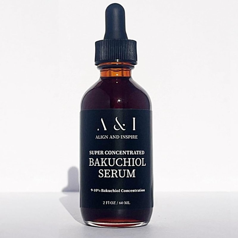 Bakuchiol Serum - 100% Pure Cold Pressed Plant-Based Natural Retinol Alternative | 2 oz