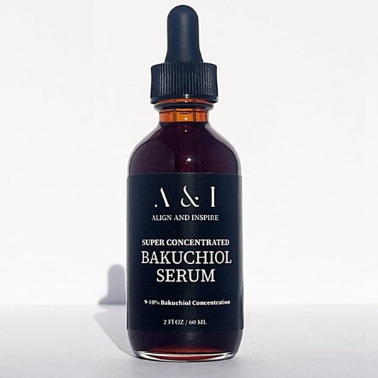 Bakuchiol Serum - 100% Pure Cold Pressed Plant-Based Natural Retinol Alternative | 2 oz