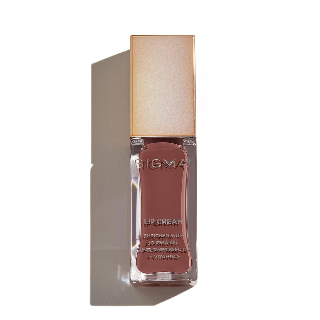 Sigma Beauty Lip Cream - Ultra-Hydrating Liquid Lipstick with Lustrous Finish | Long-Lasting, Lightweight Formula (New Mod)
