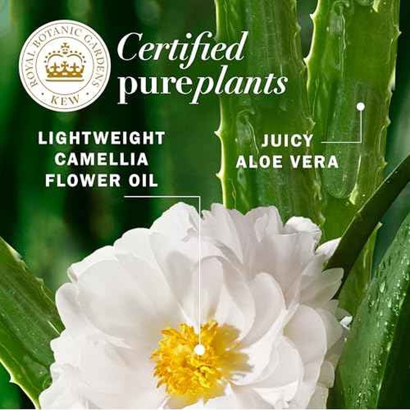 Herbal Essences Lightweight Hair Oil, Certified Pure Plants, with Aloe and Camellia Flower Oil, 3.2 fl oz