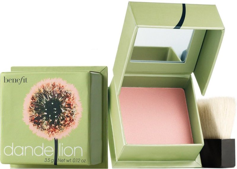 Benefit Dandelion Brightening Finishing Powder - Deluxe Travel Size 0.12 oz | Radiant Skin Boost