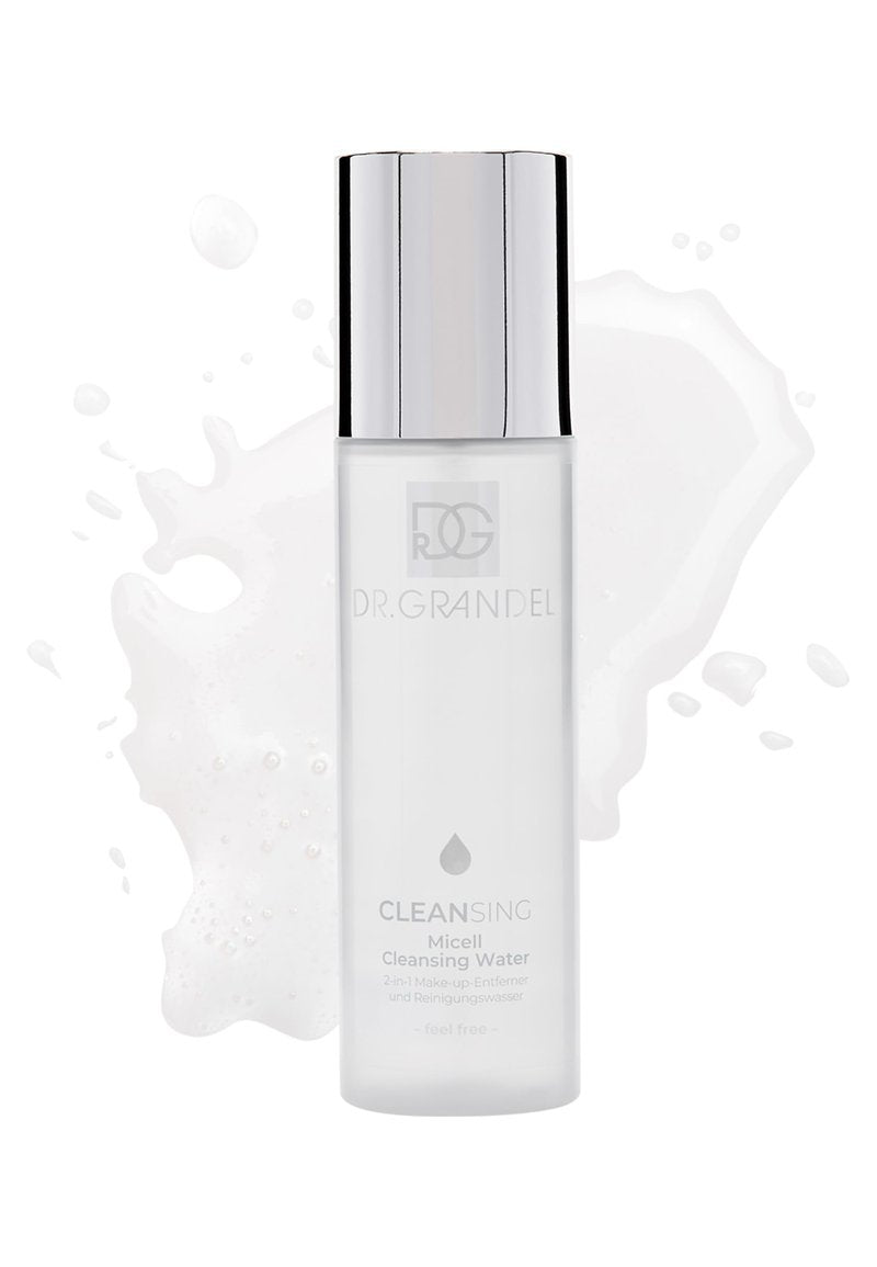 DR. GRANDEL Micell Cleansing Water – Make-up remover and cleansing product, micellar cleansing water for all skin types, removes make-up and dirt particles, can also be used without water