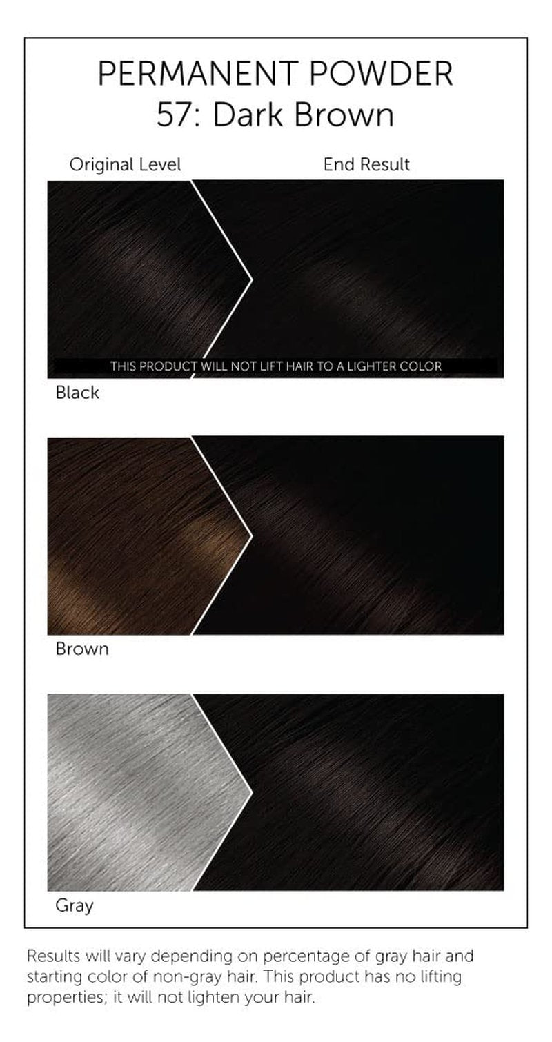Dark Brown Bigen Permanent Hair Color Powder | 6 Pack for Long-Lasting Results