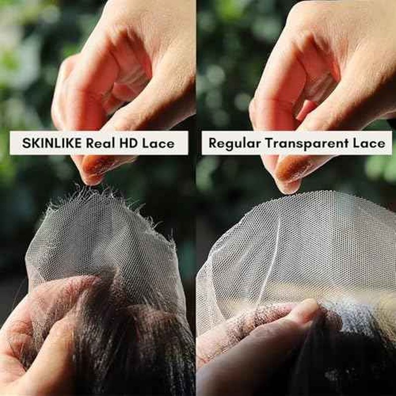 13x4 SKINLIKE Real HD Lace Frontal Only Water Wave Human Hair 20 IN, 12A Virgin 0.09mm Ultra-thin Invisible Swiss HD Lace Wet n Wavy Curly Ear to Ear Frontal Closure 13X4 Pre Plucked Single Knot
