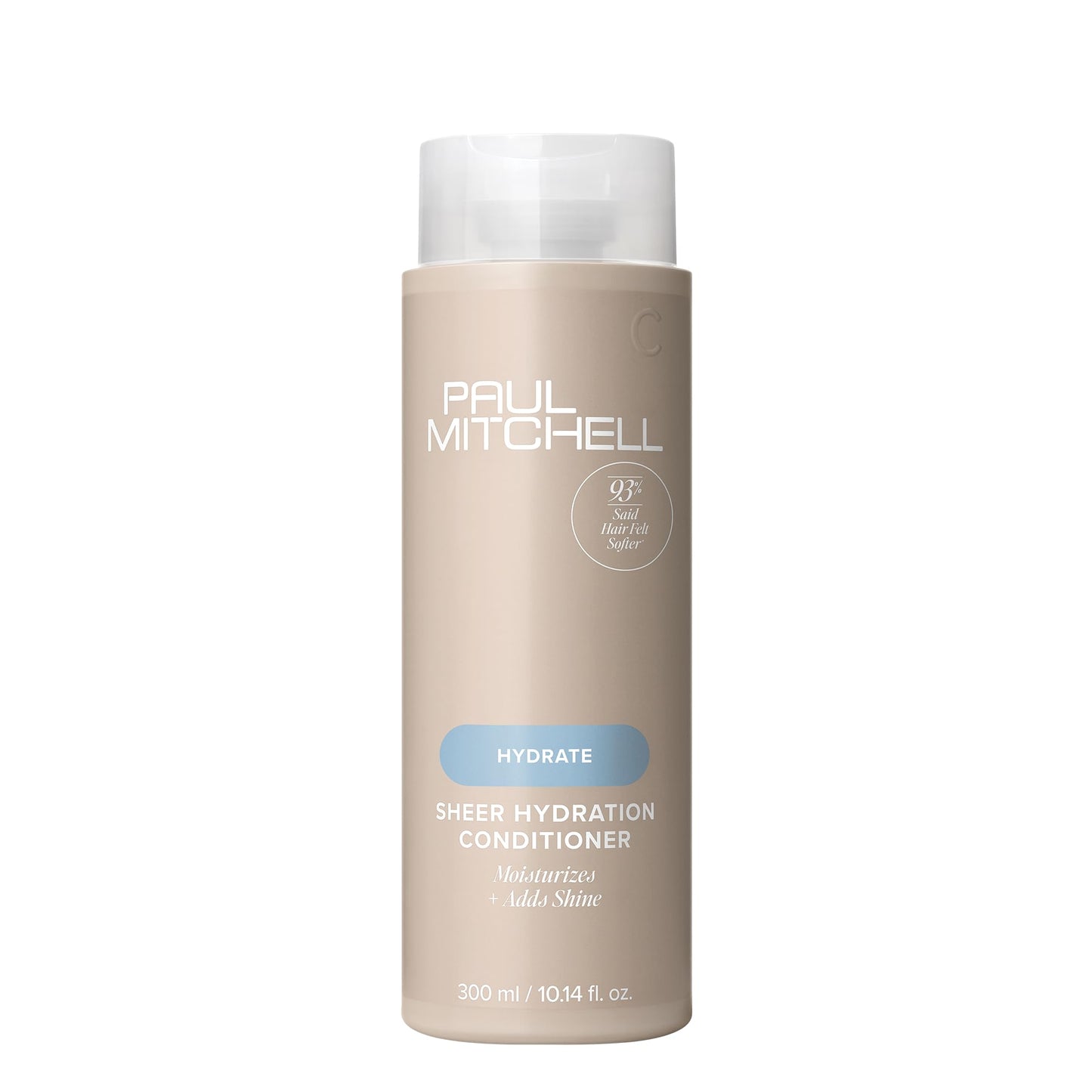 Paul Mitchell Sheer Hydration Conditioner, Moistures + Adds Shine, For Dry Hair, 10.14 fl. oz
