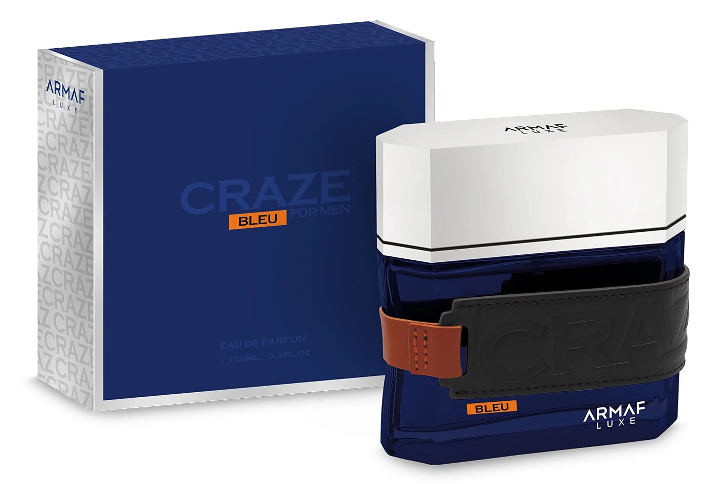 Armaf Craze Bleu EDP Spray Men 3.4 oz