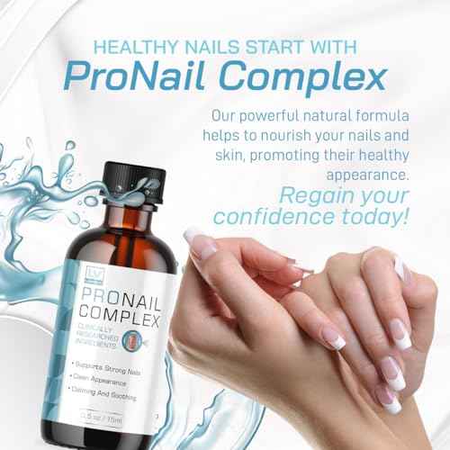 (2 Pack) Pronail Complex - Original Formula Toenail Treatment Pronail Complex Liquid Drops Premium Formula Extra Strength, Pro Nail Complex Oil Liquid Drop All Natural Support, 2 Bottles for 2 Months