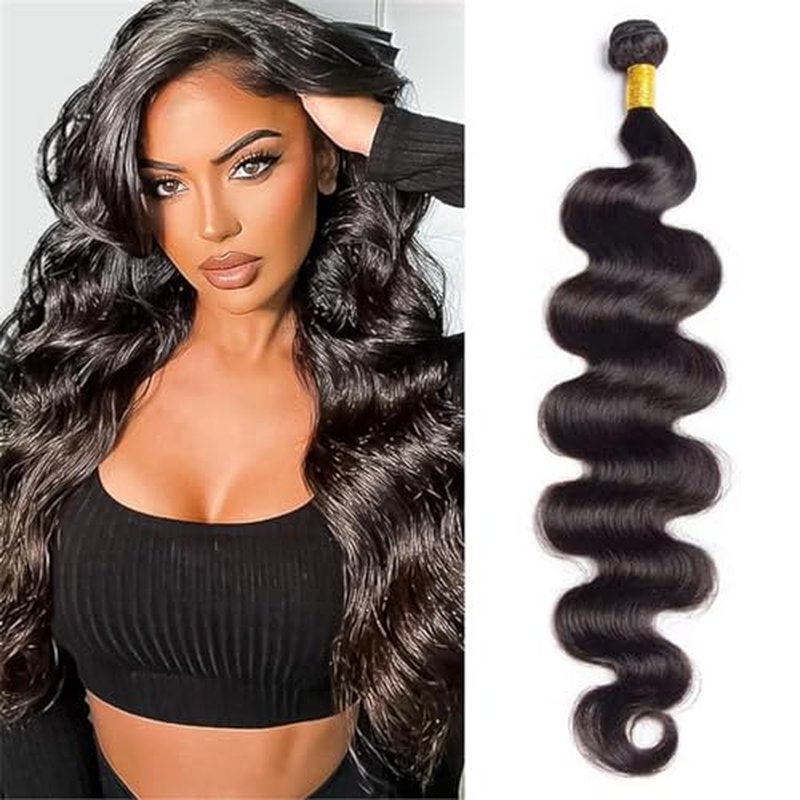 12A Human Hair Bundles Body Wave Bundles Human Hair Raw Human Hair Bundles Virgin Bundles 100% Unprocessed Weave Bundles Human Hair Extensions Natural Color 26 Inch