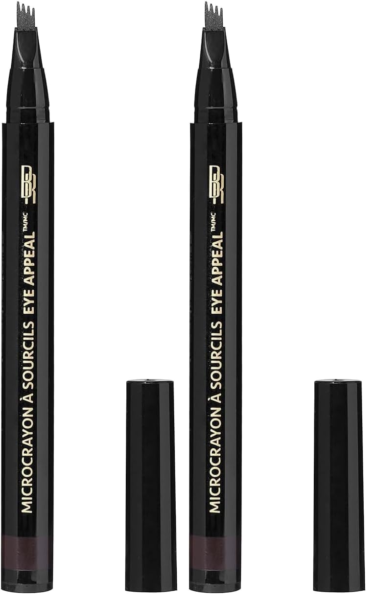 Black Radiance Eye Appeal™ Micro Brow Pen Dark Brown (Pack of 2)