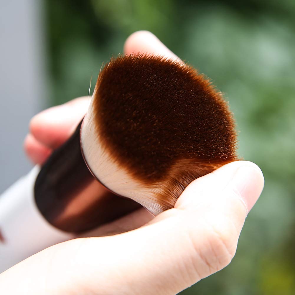 DUcare Makeup Brushes Set 17 Pcs with Brush Cleaning Mat and Makeup Sponge