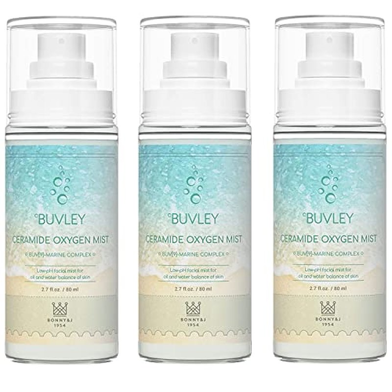 Ceramide Oxygen Face Mist | Low pH, Vegan, Cruelty Free | Hydrating Refreshing Soothing Facial Mist Spray with Antioxidants 2.7 Fl Oz (3)